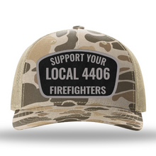 Load image into Gallery viewer, Off Duty Camo 4406 Leather Patch Hats