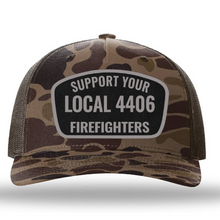 Load image into Gallery viewer, Off Duty Camo 4406 Leather Patch Hats