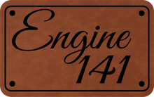 Load image into Gallery viewer, Engine co. Fancy Leather front