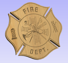 Load image into Gallery viewer, BADES/HELMET SHIELD/ MALTESE CROSS