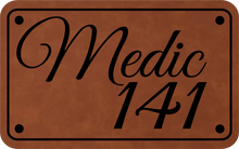 Load image into Gallery viewer, Medic co. Fancy Leather front