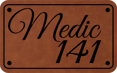 Medic co. Fancy Leather front