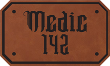 Load image into Gallery viewer, Medic co. Passport Leather front