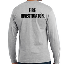 Load image into Gallery viewer, Fire Investigator Long Sleeve